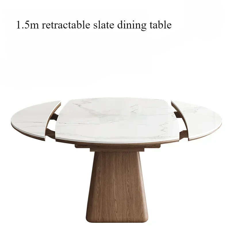 Kids Outdoor Furniture - Round Industrial Slate Bedroom Dining Tables