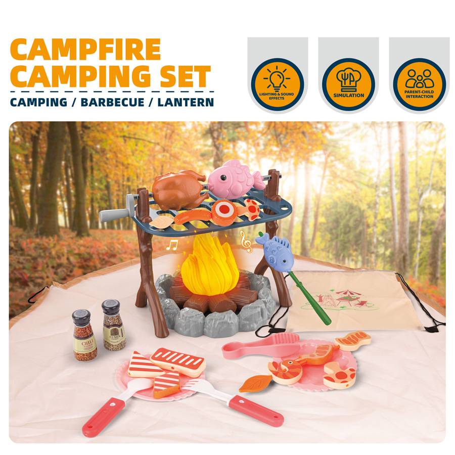 Kids Outdoor Explorer Kit - Kids Camping Tent Set Baby Playground