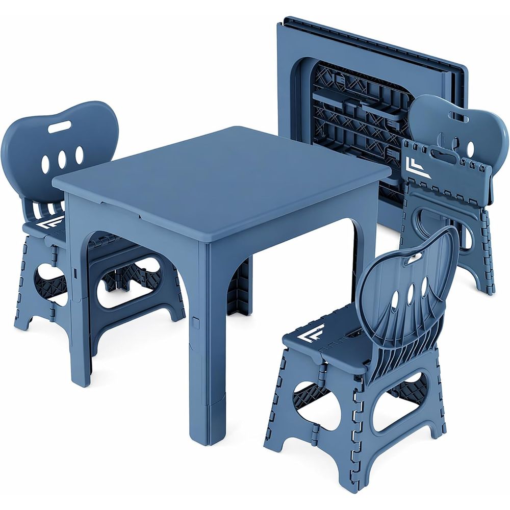 Kids Outdoor Chair - oldable Table and Chair Set, Height