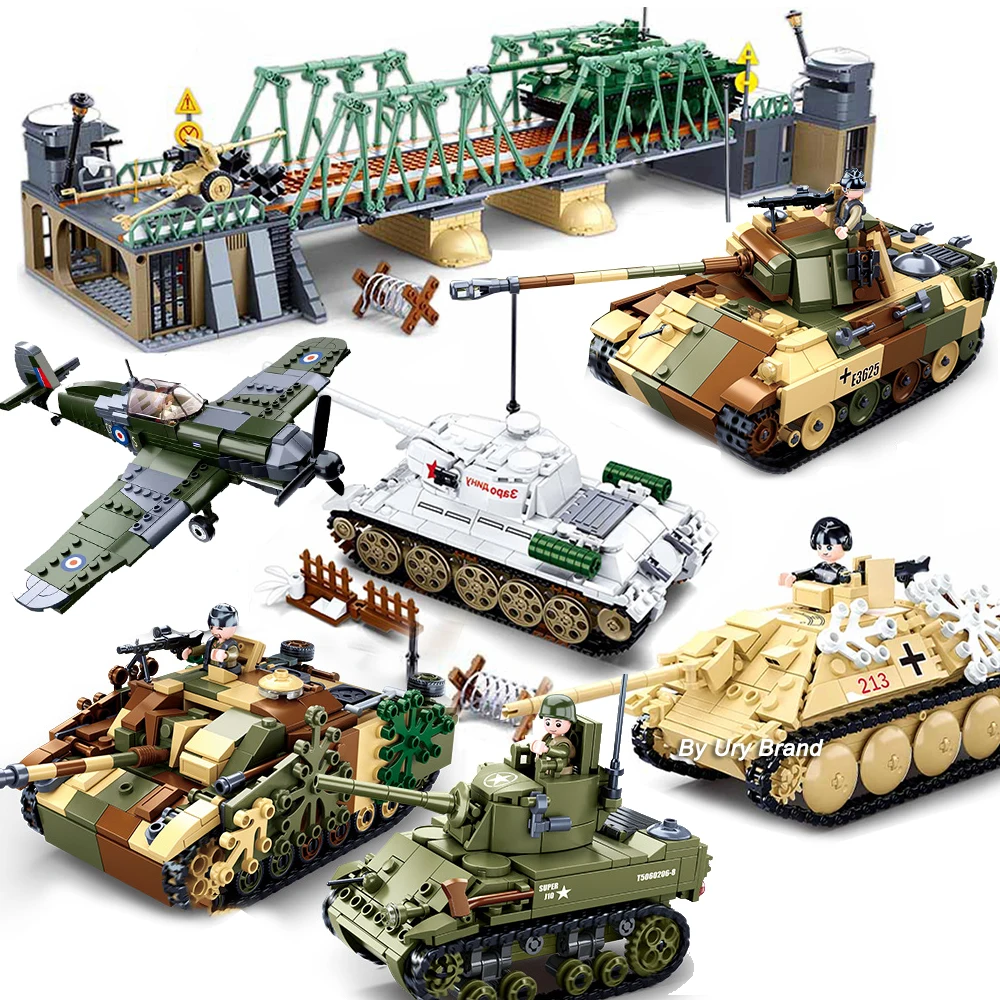 Lego Set City - Sluban Military Plane City Warplane Fighting