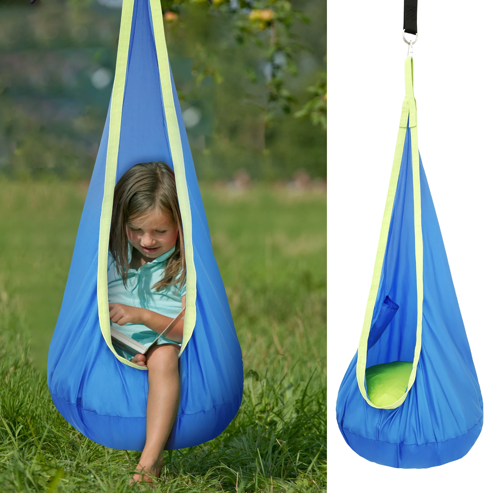 Kids Outdoor Furniture - Chair Sensory Swing Chair Kids Pod