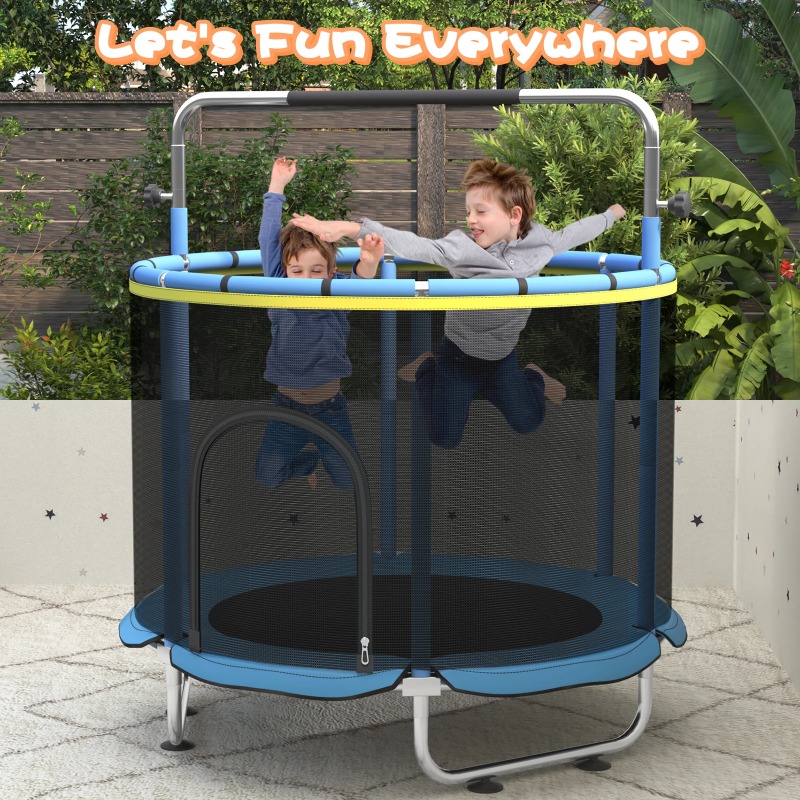 5FT Toddler Trampoline 8-in-1  - Kids Indoor Outdoor Trampoline recension och pris