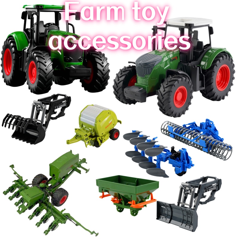 1:24 Inertial Farm Tractor wit - Kids Outdoor Entertainment recension och pris