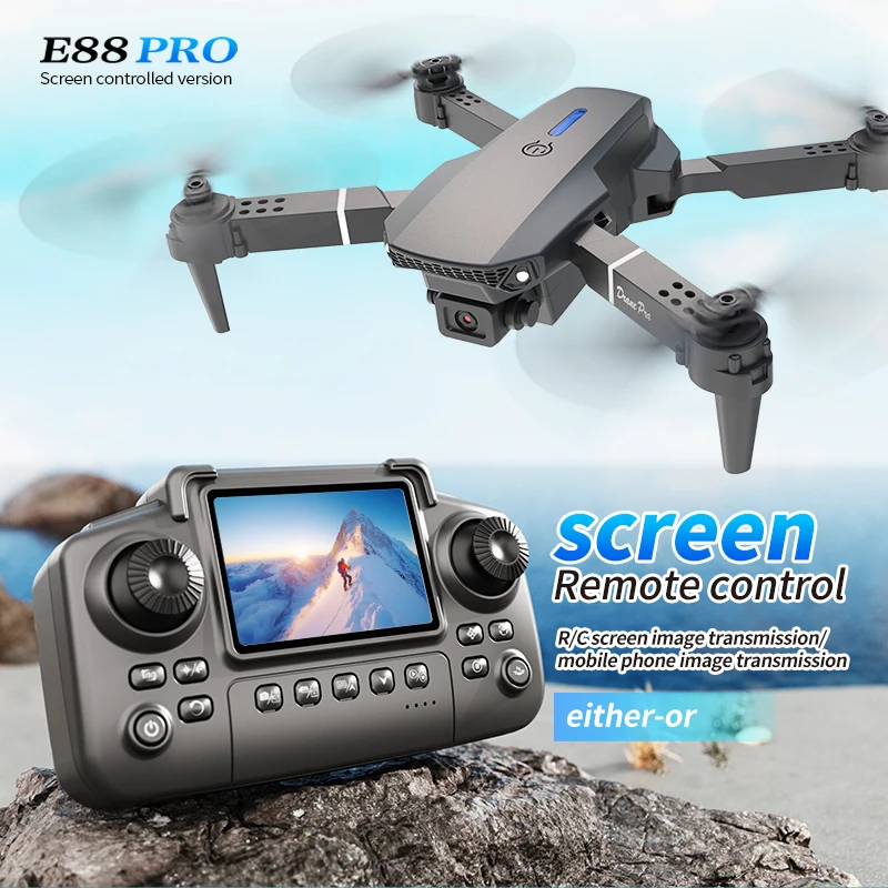 Professional E88 PRO Drone wit - Kids Outdoor Entertainment recension och pris