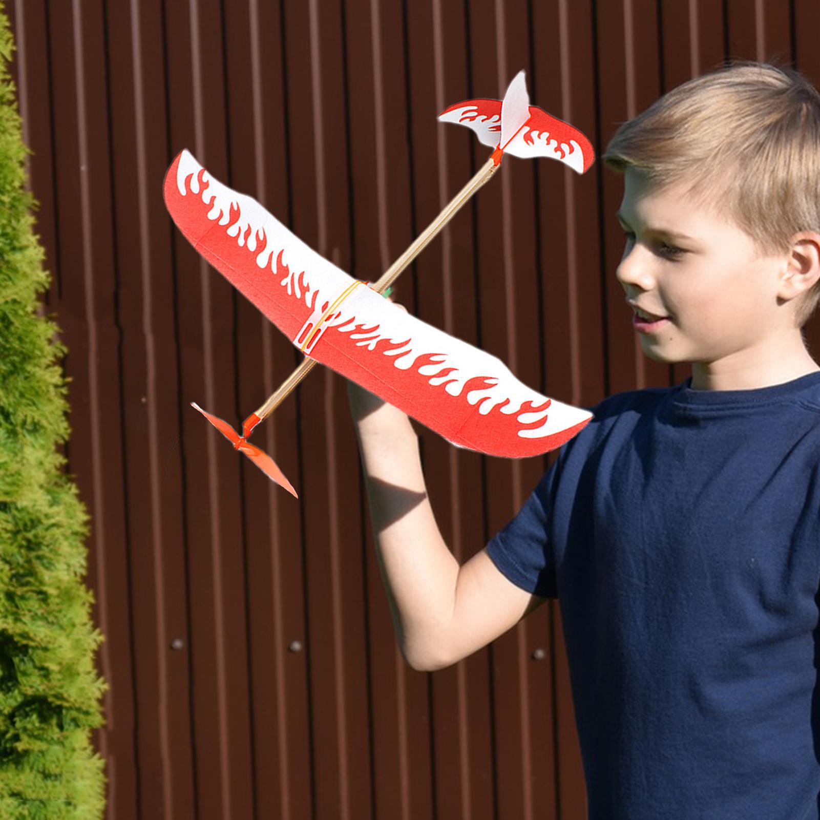Rubber Band Airplanes Powered  - Kids Outdoor Entertainment recension och pris