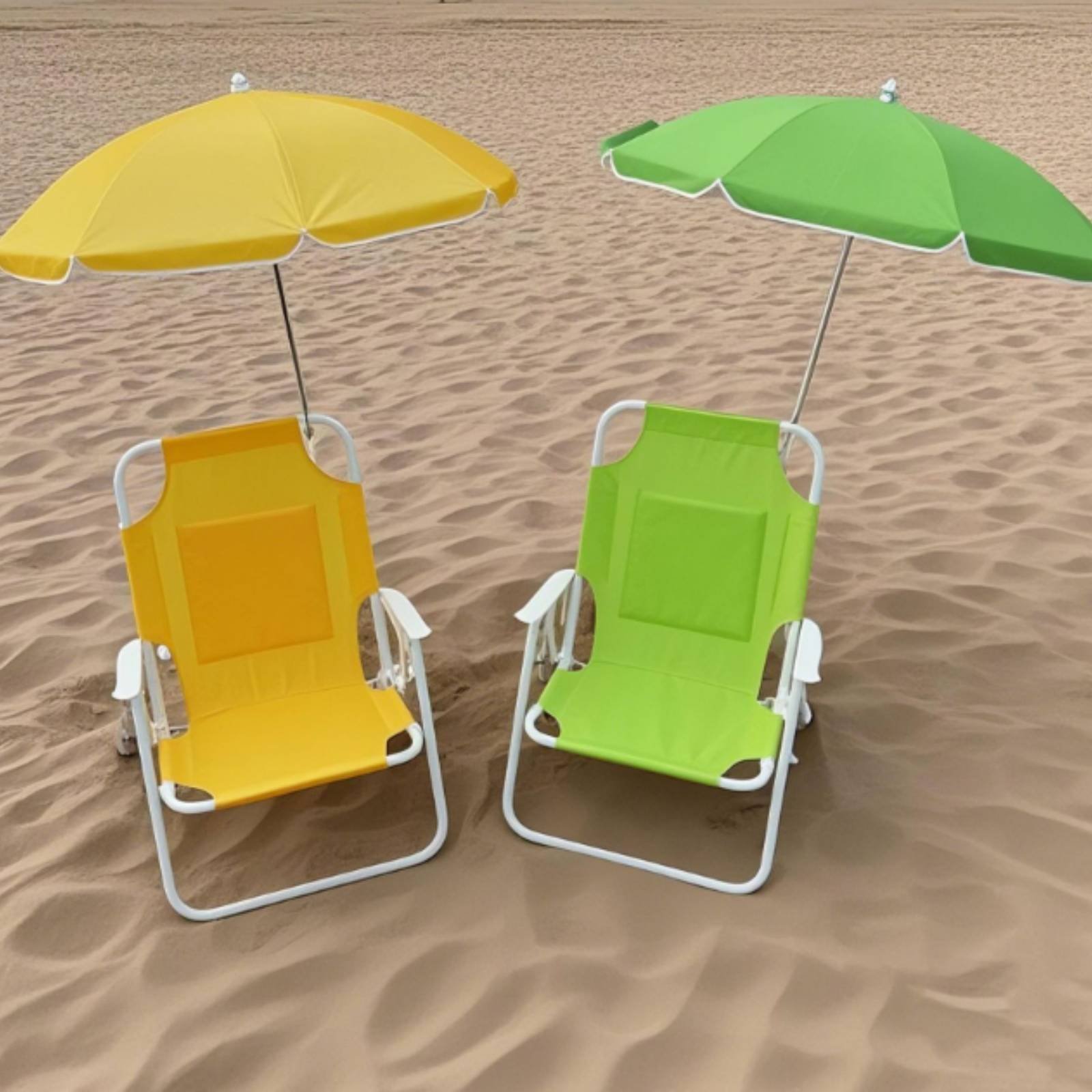Baby Beach Chair Portable Chil - Kids Outdoor Lounge Chair With Umbrella recension och pris