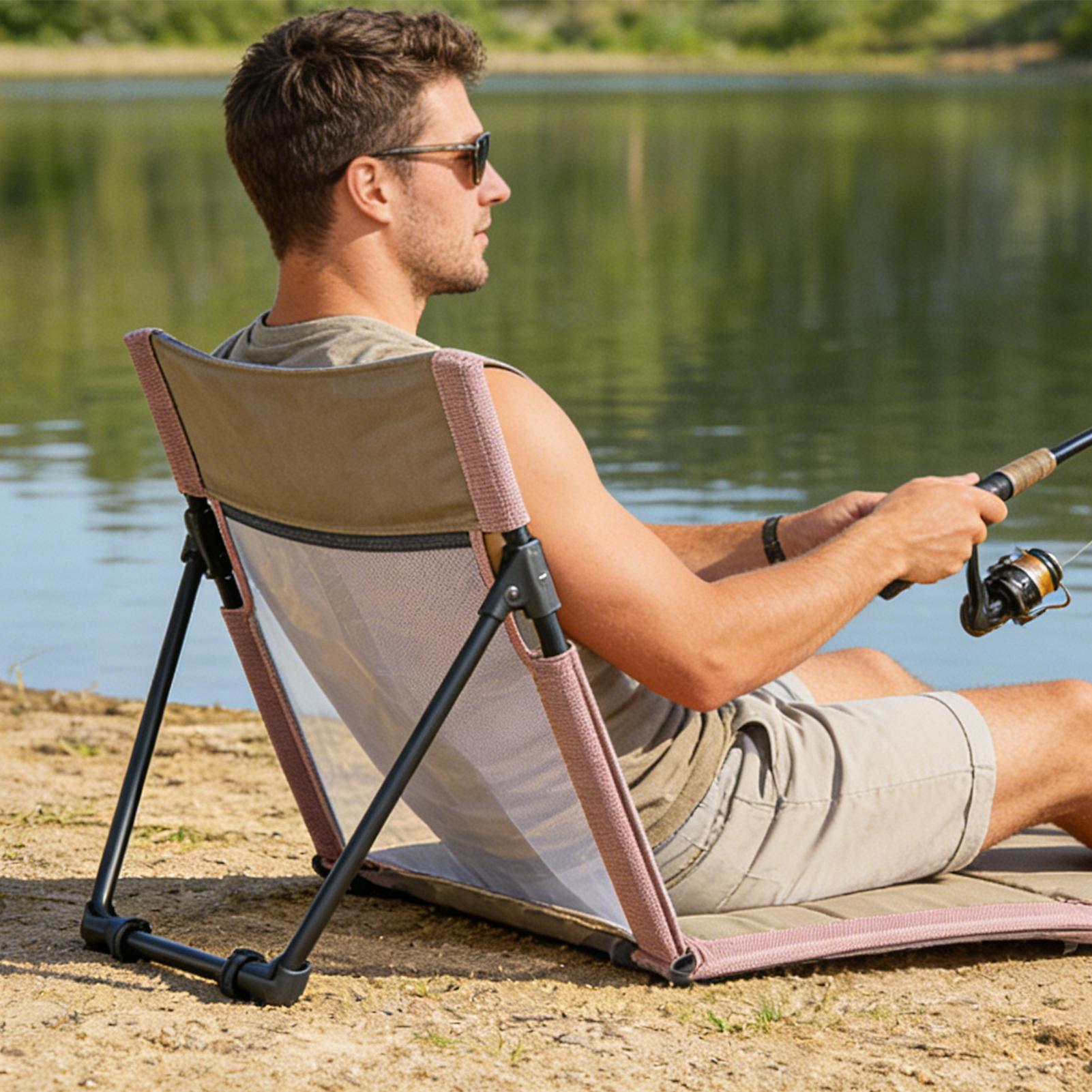 Lounge Beach Chair Folding Poo - Kids Outdoor Lounger Chair recension och pris