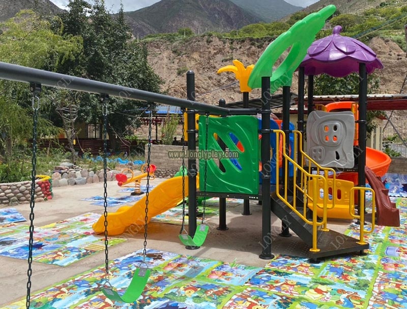 LLDPE Multi-Functional Kids Sl - Kids Outdoor Swing And Slide recension och pris