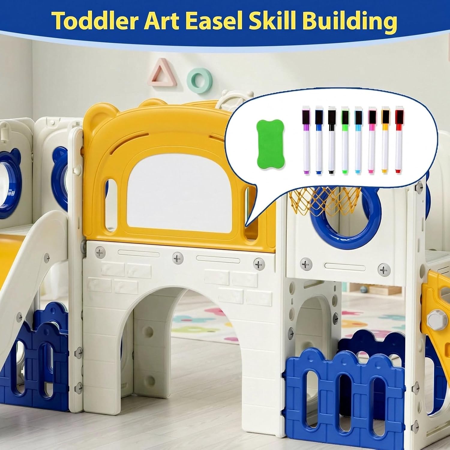 10-in-1 Toddler Slide Set, Kid - Kids Outdoor Toys B&Q recension och pris