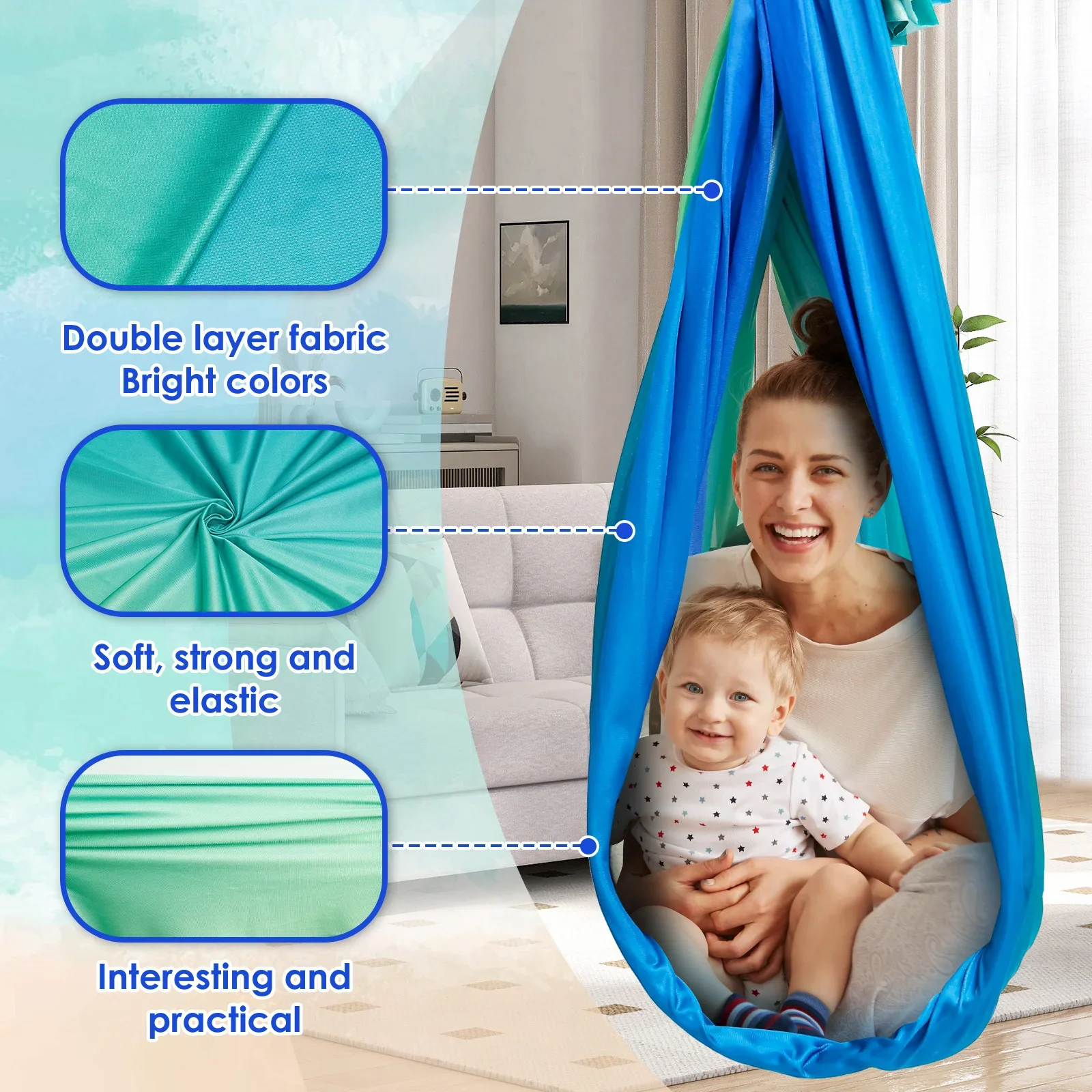 Sensory Swing Comfortable Kids - Kids Outdoor Furniture recension och pris