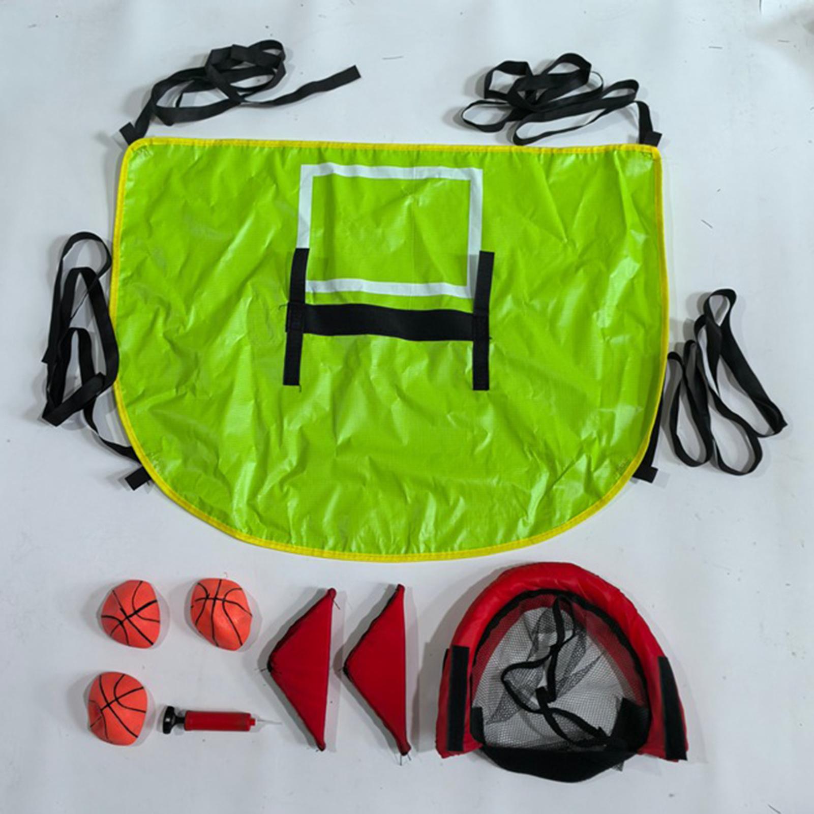 Trampoline Hoop with Pump & 3  - Kids Indoor Outdoor Trampoline recension och pris