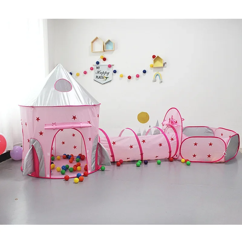 3In1 Portable Space Capsule Te - Kids Outdoor Yurt recension och pris