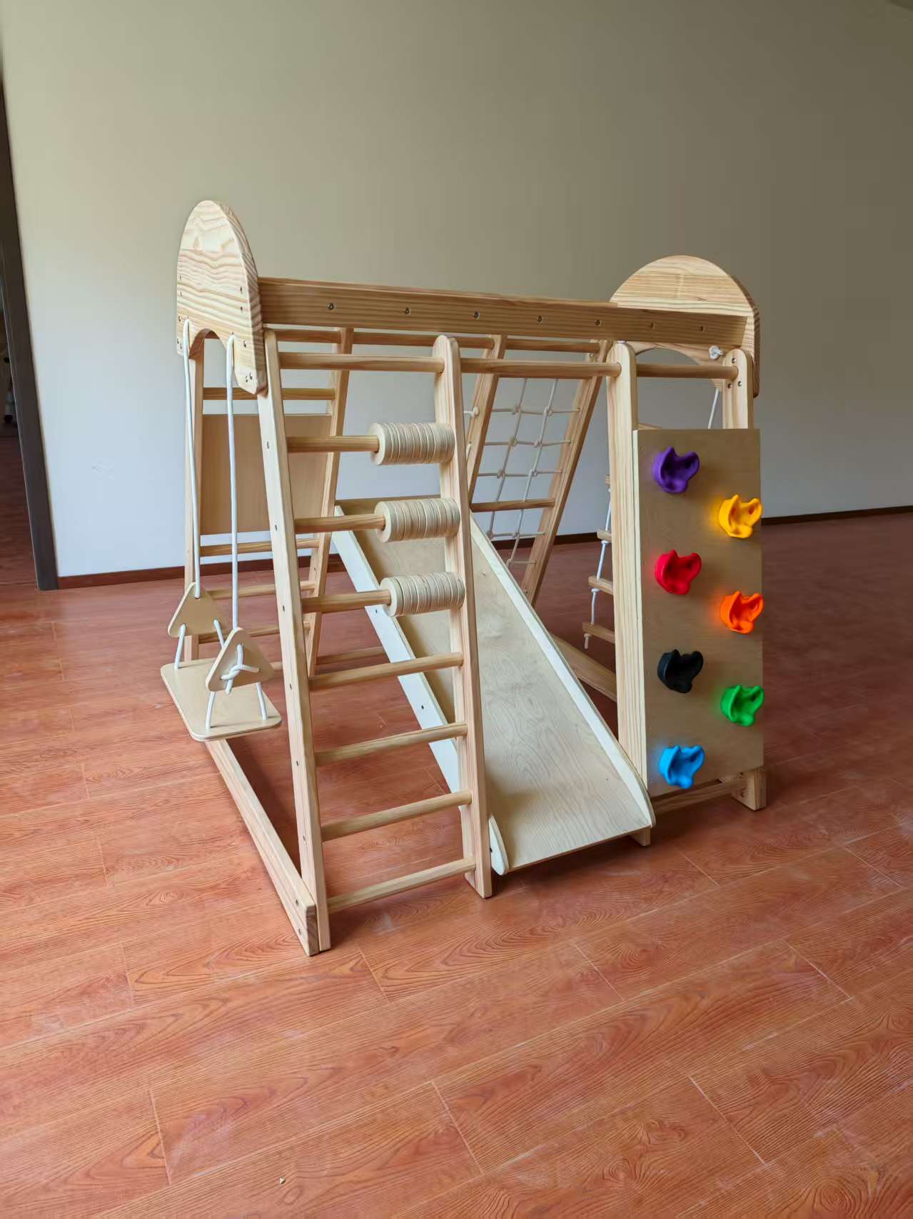 Wooden Kids Climbing Frame Lad - Kids Outdoor Climbing Frame recension och pris