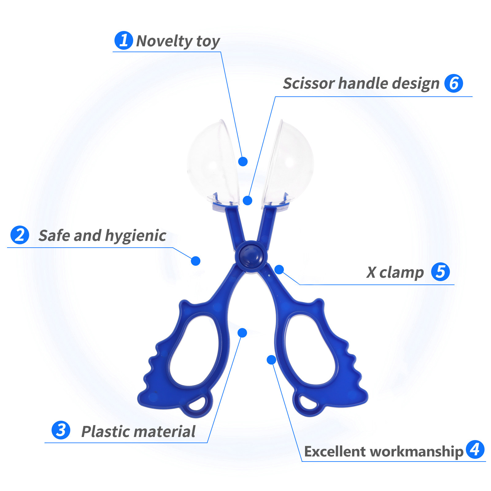 8Pcs Insect Catcher Scissors K - Kids Outdoor Nature Toys recension och pris