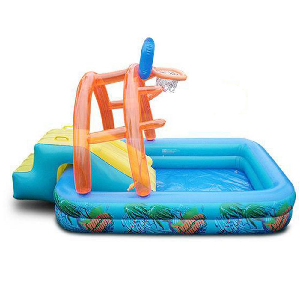 New Water Slide Children Fun L - Kids Outdoor Slide Set recension och pris