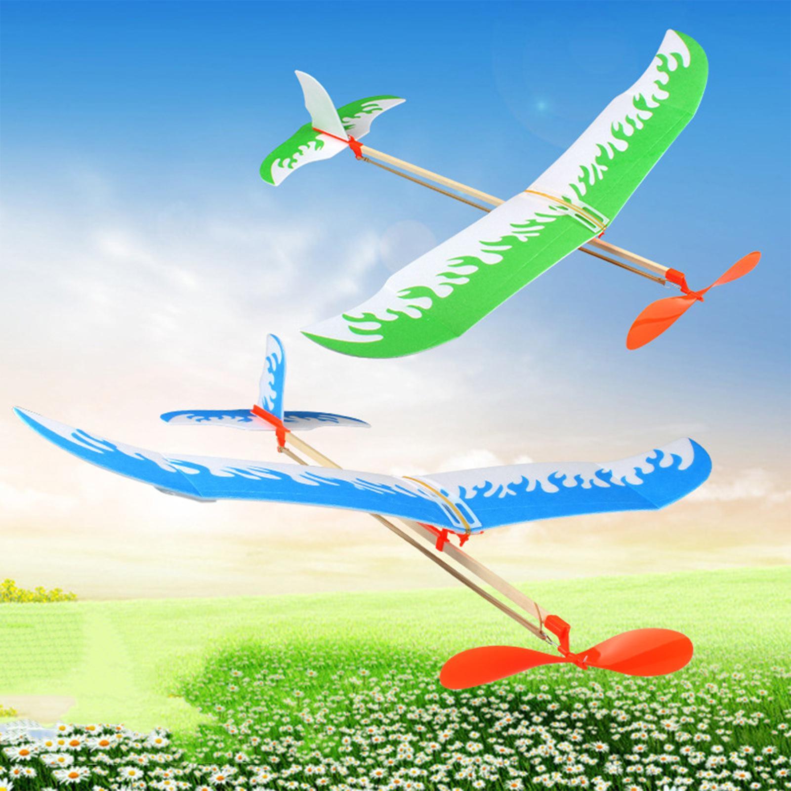 Rubber Band Airplanes Powered  - Kids Outdoor Entertainment recension och pris
