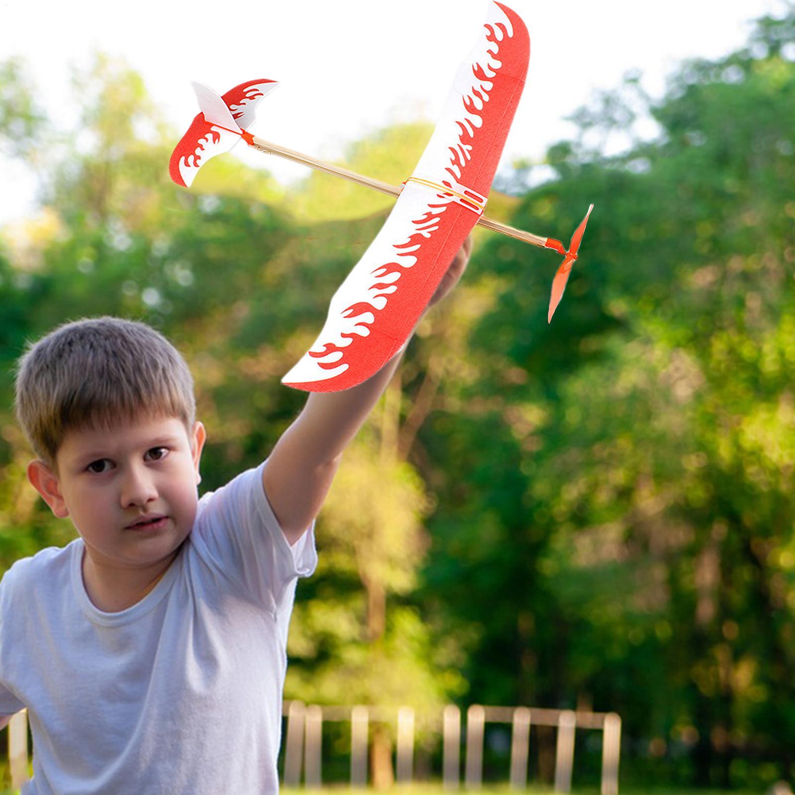 Rubber Band Airplanes Powered  - Kids Outdoor Entertainment recension och pris