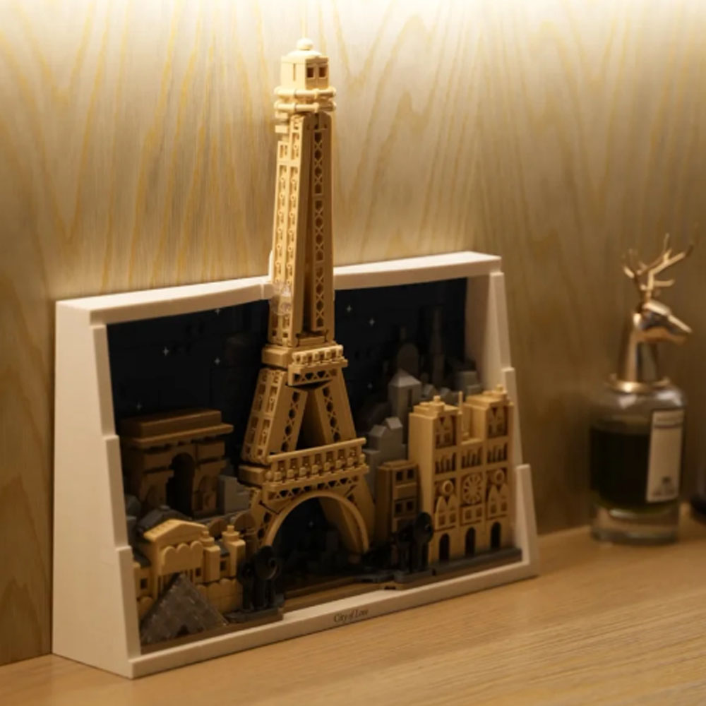 2026 NEW Love City—Paris Build - Lego Set City recension och pris