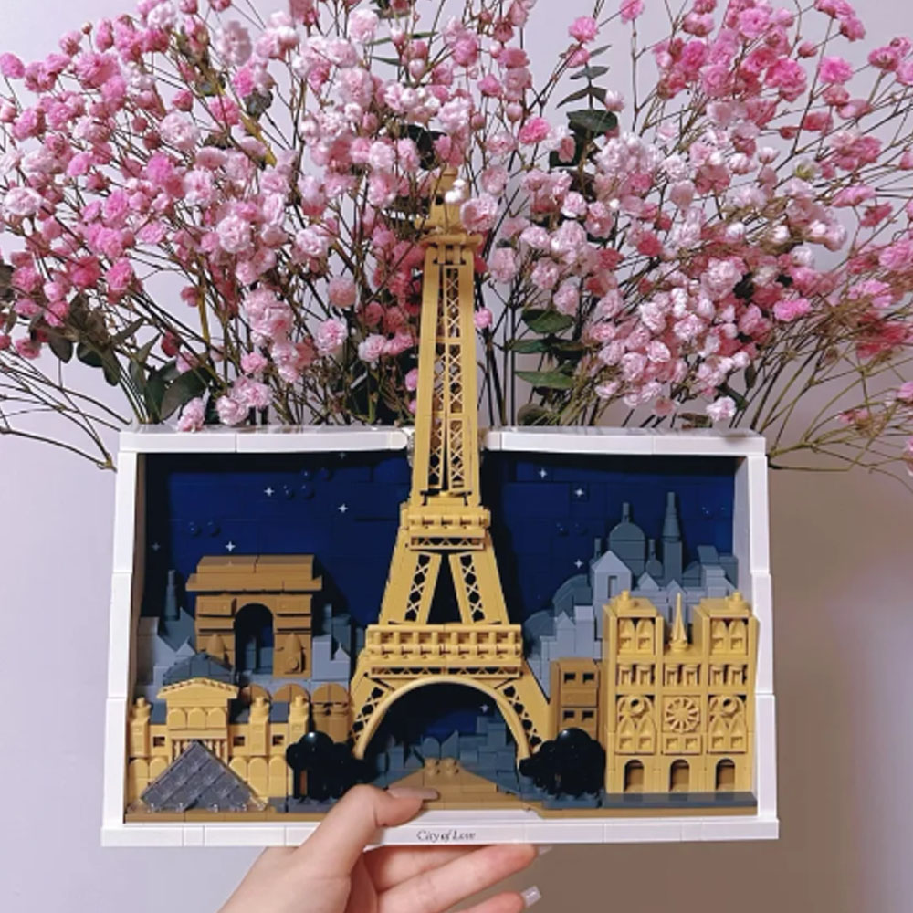 2026 NEW Love City—Paris Build - Lego Set City recension och pris