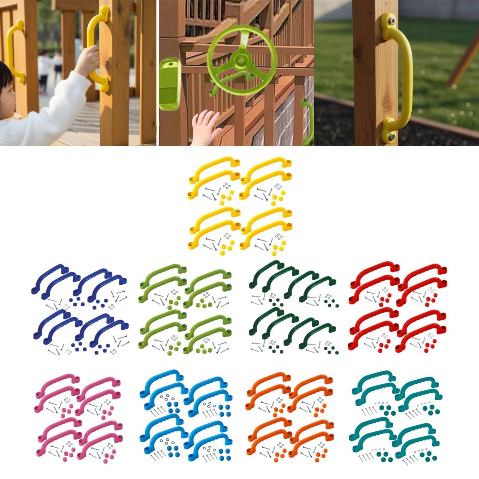 8Pcs Climbing Frame Handles Ea - Kids Outdoor Climbing Frame recension och pris