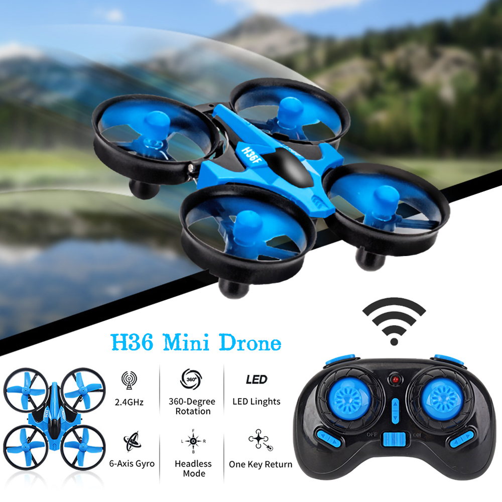 JJRC H36 Mini Rc Drone 4ch 6-A - Kids Outdoor Entertainment recension och pris