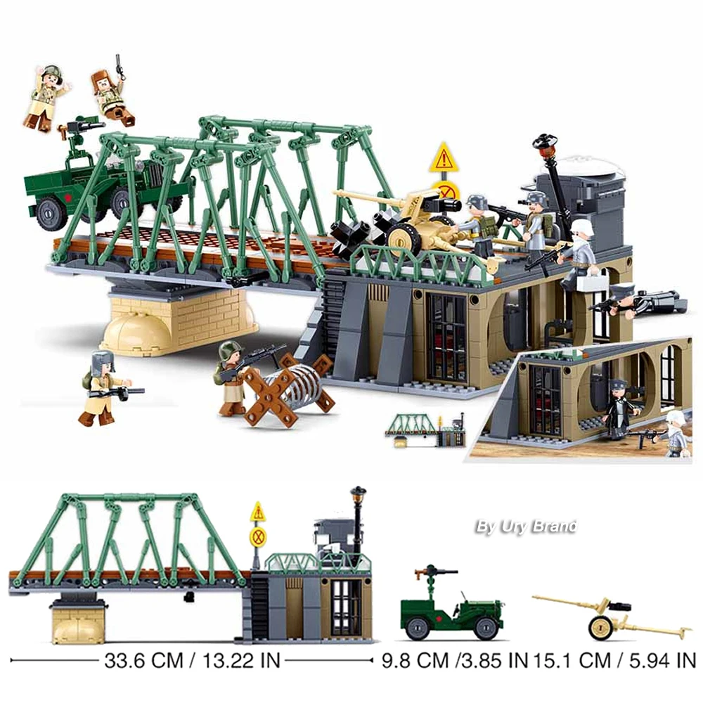 Sluban Military Plane City War - Lego Set City recension och pris