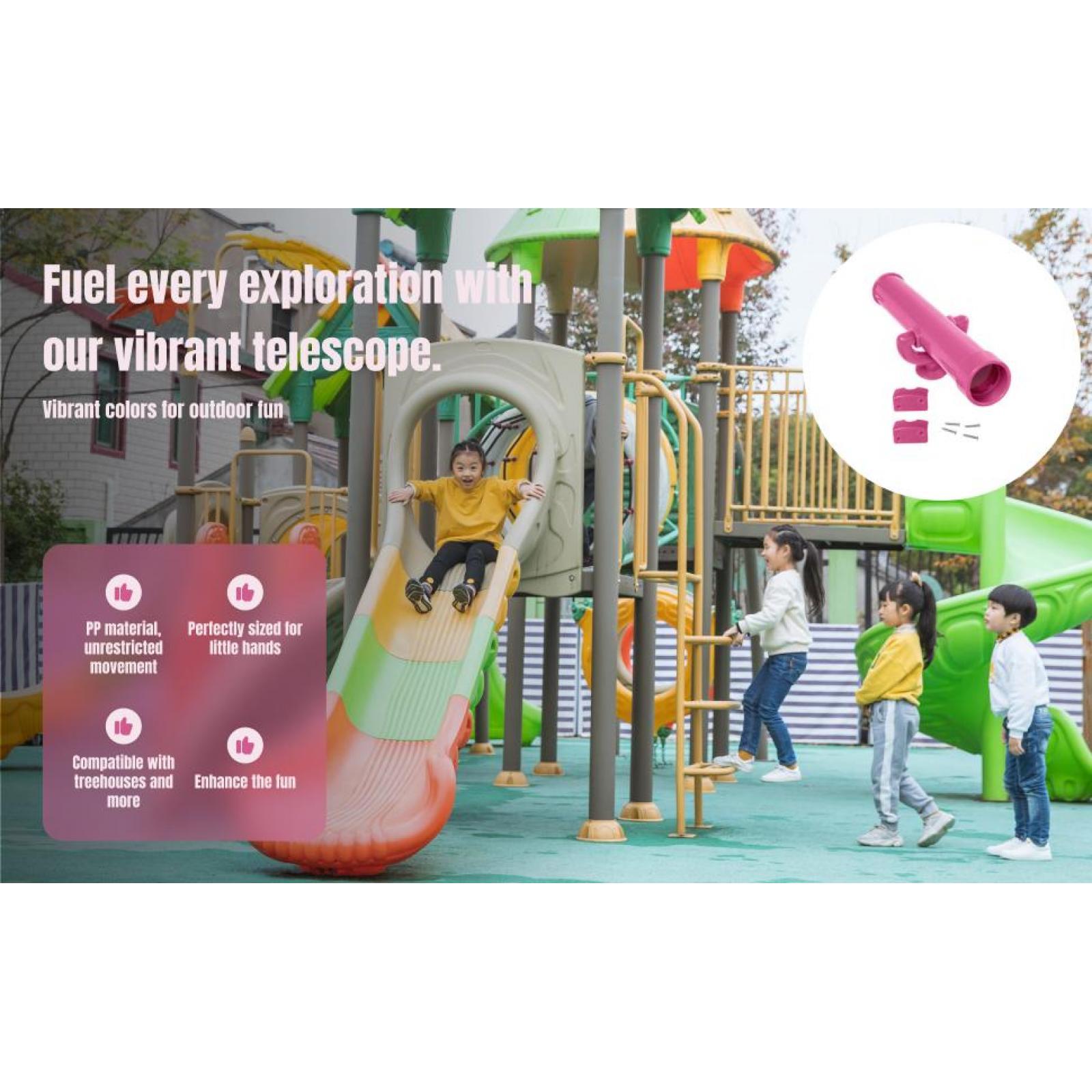 Kids Playground Telescope Toy  - Kids Outdoor Climbing Frame recension och pris