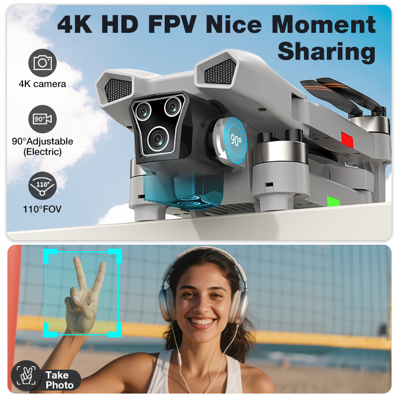 NEW Hot L017 Pro Drone Brushle - Kids Outdoor Entertainment recension och pris