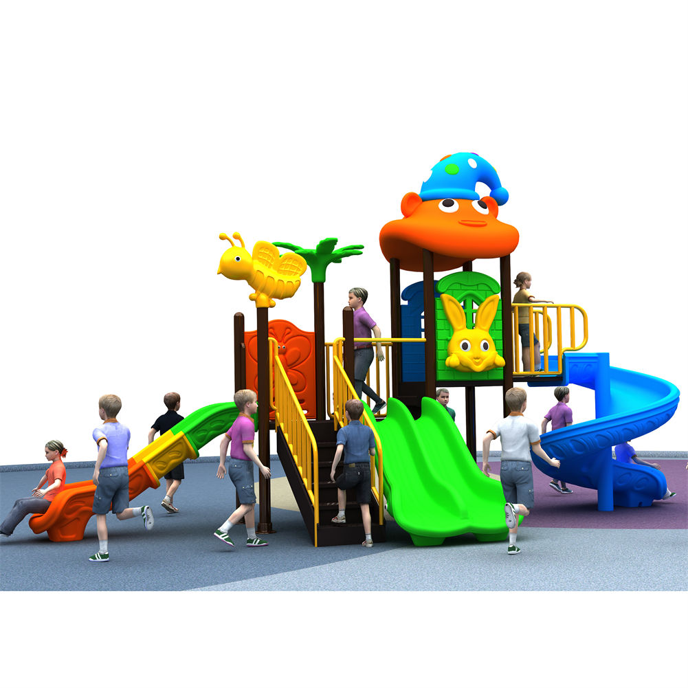 Hot Sale Children Outdoor Amus - Kids Outdoor Slide Set recension och pris