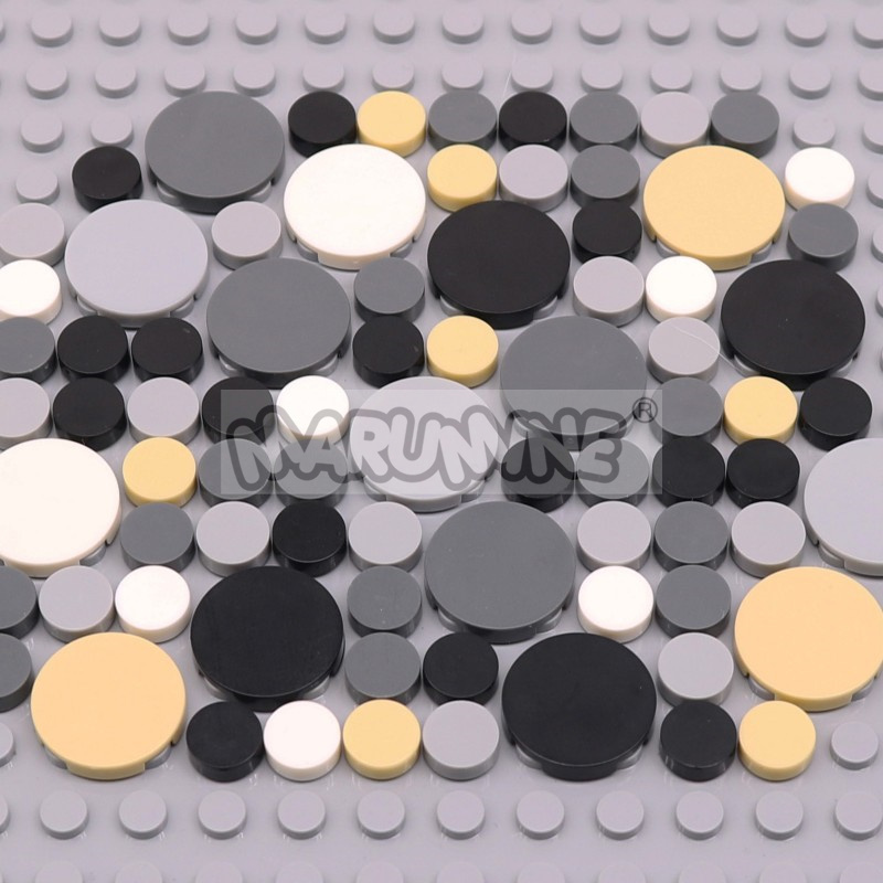 350PCS Round Tile Blocks 1x1 2 - Lego Set City recension och pris