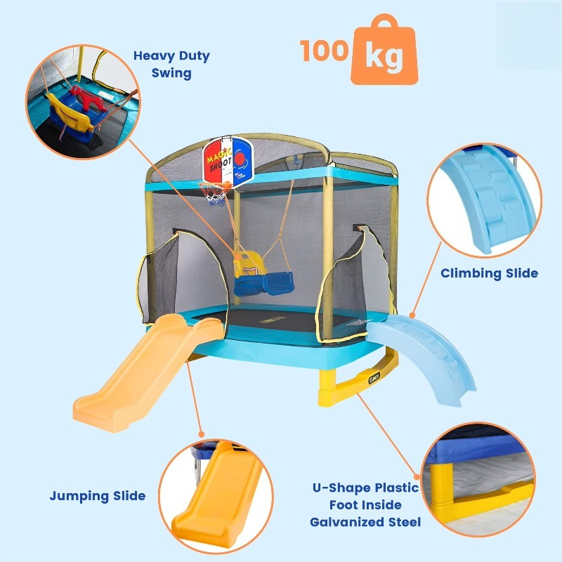 Wholesale Trampoline Outdoor K - Kids Indoor Outdoor Trampoline recension och pris