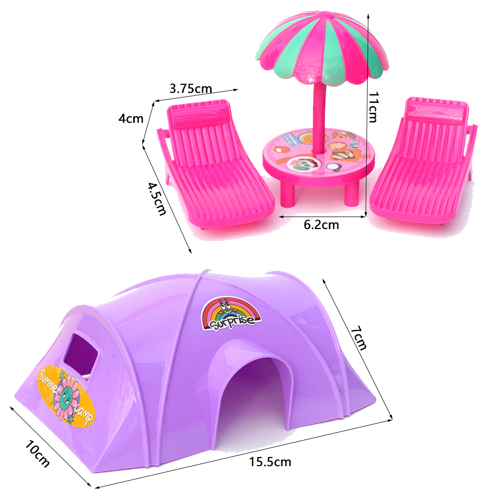 1/12 Mini Furniture Model Outd - Kids Outdoor Furniture Set recension och pris