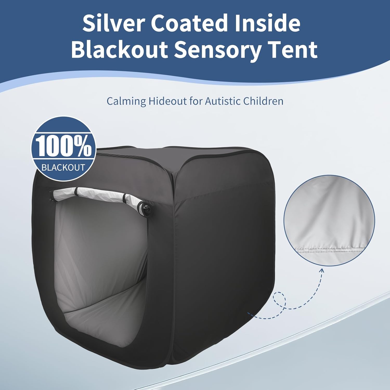 Sensory Tent for Kids 37.4 in  - Kids Outdoor Play Table recension och pris