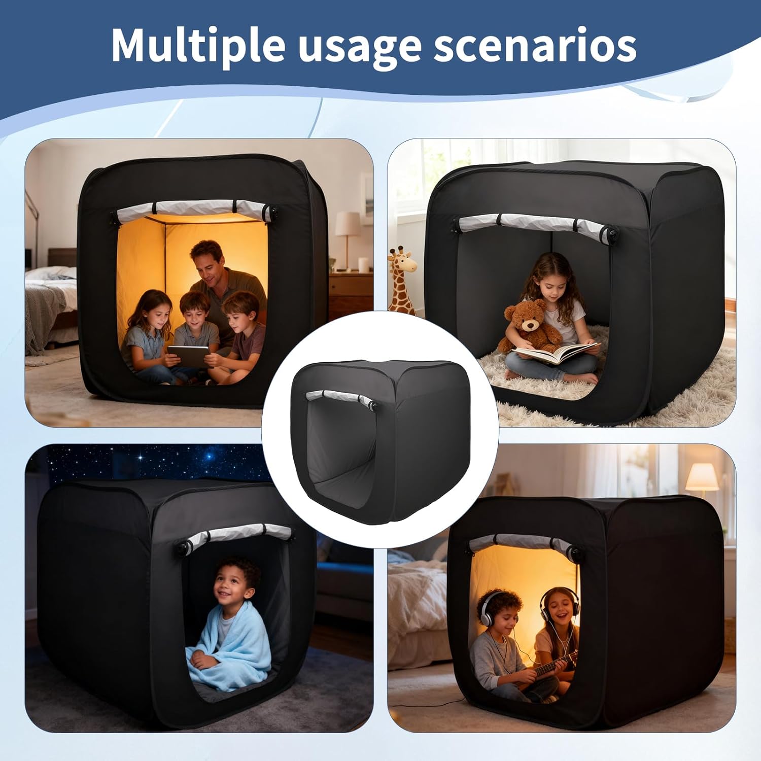 Sensory Tent for Kids 37.4 in  - Kids Outdoor Play Table recension och pris